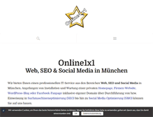 Tablet Screenshot of online1x1.de